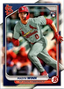 2024 Bowman Masyn Winn #2 Rookie Card St Louis Cardinals - Bild 1 von 2