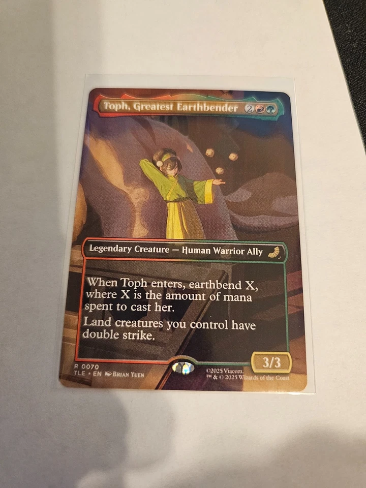 Toph, Greatest Earthbender Borderless MTG Avatar: TLA Eternal-Legal Nm/M ON HAND - Image 1 of 1