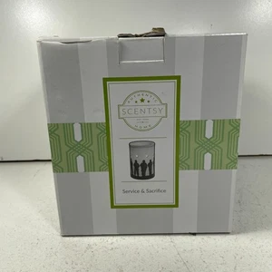 Scentsy Service And Sacrifice Wachswärmer mit Militärmotiv Veteranen Neu - Bild 1 von 17