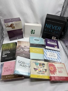 HUGE Lot Of Joyce Meyer Ministries CDs DVDs Christian Religion Lifestyle *AS IS* - Picture 1 of 7