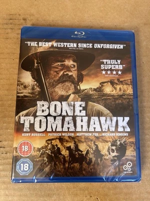 Bone Tomahawk (2015) UK Blu Ray NEW & SEALED Kurt Russell Violent Western - Image 1 of 3