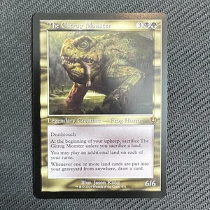 MTG - The Gitrog Monster (marco retro) Innistrad remasterizado regular - Imagen 1 de 3
