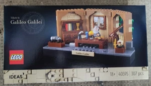LOT DE 2 BOITE SET NEUF LEGO CITY IDEAS PROMO 40595 TRIBUTE TO GALILEO GALILEI - Imagen 1 de 2