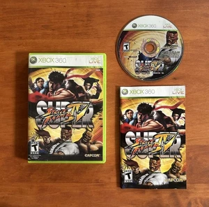 Super Street Fighter IV / 4 (Xbox 360) Excellent CIB Complete &Tested Ships Fast - Picture 1 of 5