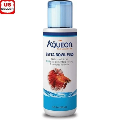 Aquarium Water Conditioner Detoxifies Ammonia Heavy Metals Safe Betta 4oz New - Image 1 of 4