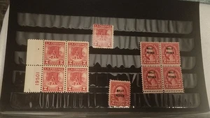  #645 & #646 2c Valley Forge Plate Block Of 4 MNH OG VF & Molly Pitcher. See Pic - Picture 1 of 1