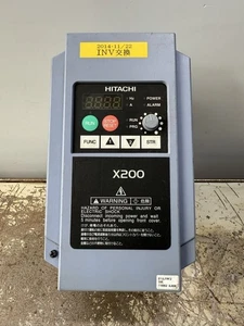 HITACHI X200-015LFRF2 Inverter US Free TAX Removed From The Working Machine - Picture 1 of 7