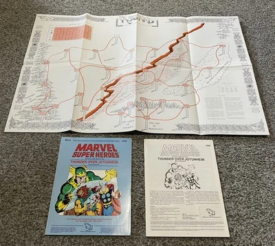 TSR Marvel Super Heroes Thunder Over Jotunheim VG - Image 1 of 3