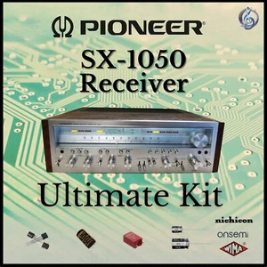 Pioneer SX-1050 Receiver Ultimate Upgrade Kit Genuine Parts Relays Filters - Picture 1 of 5