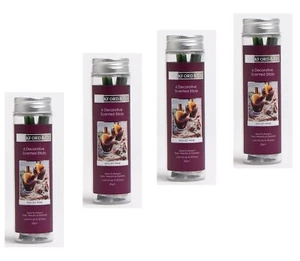 Four x Wickford & Co. Mulled Wine Scented Decorative 6 Stick pack. For Wreaths - Picture 1 of 2