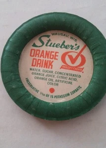 Stueber's Orange Trinkflaschenverschluss Wausau WI - Bild 1 von 1