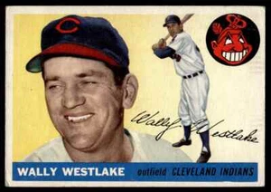 1955 Topps Wally Westlake Cleveland Indianer #102 - Bild 1 von 2