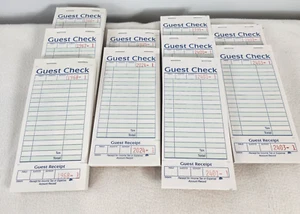10 Stück 50 Sets Gastscheck Verkaufsbuch Auftragsbeleg Rechnung Durchschreibekopie - Bild 1 von 3