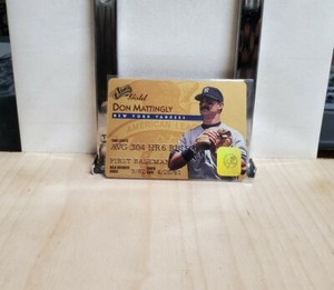1995 Studio Gold Don Mattingly #3 Mint Donny Baseball New York Yankees