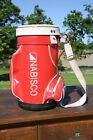 Vintage Nabisco Golf Bag Ice Chest Red Cooler Mini Travel Caddy Father?s Day