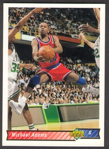 US. 1992-93. Oberdeck. #139. Michael Adams - Bild 1 von 1