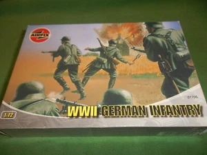AIRFIX SCALA HO/OO SECONDA GUERRA MONDIALE FANTERIA TEDESCA - Foto 1 di 4