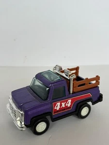 Vintage 70er Jahre Strombecker lila Tootsie-Spielzeug 4X4 LKW - Bild 1 von 12