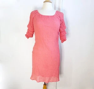Vestido rosa índigo talla mediana oficina/carrera/trabajo/fiesta/usado en excelente estado - Imagen 1 de 7