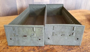 Equipto Vintage Metal Drawers Standard 17" deep #8540 NO HANDLES - Picture 1 of 5