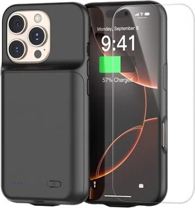 Travel Battery Case for iPhone 16Pro 6.3inch, 2025 New Upgraded 7000 mAh Extra - Picture 1 of 7