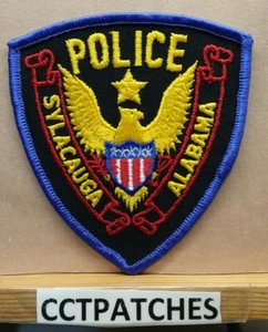 SYLACAUGA, ALABAMA POLICE STOCK EAGLE SHOULDER PATCH AL - Picture 1 of 2