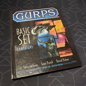 GURPS Basic Set: Campaigns - Fourth Edition (Hardcover RPG Book, 2004) 4e core - Picture 1 of 1