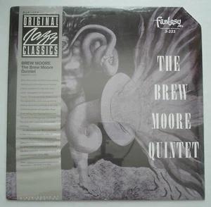 BREW MOORE Quintet FANTASY OJC - 110 Jazz  SEALED LP w/OBI - Picture 1 of 4