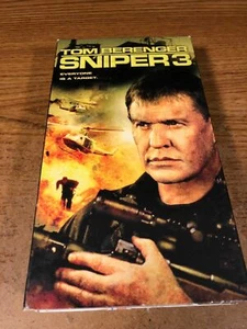 Sniper 3 VHS VCR Video Tape Used Denis Arndt Tom Berenger - Picture 1 of 6