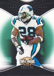 2009 Topps Triple Threads Football Emerald #51 Jonathan Stewart 065/149