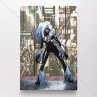 Black Cat Poster Canvas Marvel Comic Book Cover Art Print #44829