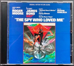 Spy Who Loved Me CD Soundtrack James Bond US Release MINT Roger Moore - Imagen 1 de 5