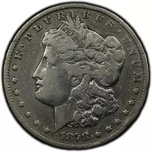 1878-CC Morgan Silver Dollar - PCGS Fine (Looks F12) - CARSON CITY KEY DATE! - Picture 1 of 3