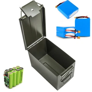 Metal Fireproof Lipo Battery Safety Protective Storage Case Explosion Proof Box - Bild 1 von 6