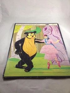 Disney Mickey Mouse Club Vintage 1961 Whitman Rahmen Tablett Puzzle Wohndeko - Bild 1 von 10