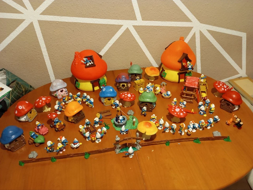 Schleich & Bully Schlümpfe Schlumpfine Papa Schlumpf aus Sammlung zum Auswählen - Bild 1 von 1