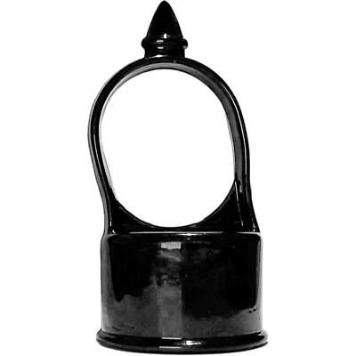 JAKE SALES Black Aluminum Chain Link Fence Eye Tops.