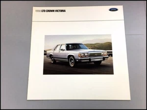 1990 Ford LTD Crown Victoria 12-page  Sales Brochure Catalog - Country Squire - Picture 1 of 5