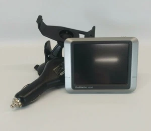 Garmin NUVI 200 GPS Navigation System with Vehicle Charging Cord & Holder - Picture 1 of 9