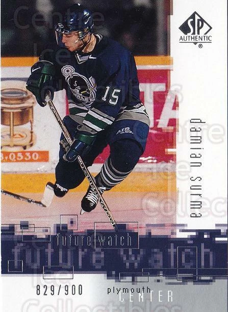 2000-01 SP Authentic #127 Damian Surma - Image 1 of 1