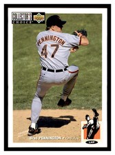 1994 Collector's Choice #227 BRAD PENNINGTON Baltimore Orioles ~E6A