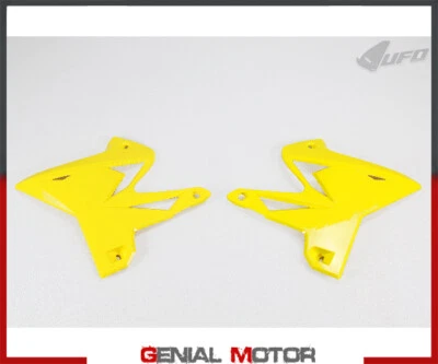 Cubiertas de radiador Ufo Plast para Yamaha Yz 125 2002 > 2014 amarillo oscuro RM-RMZ Foto 1 de 2