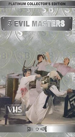 3 Evil Masters (VHS, 2002, EP Version) Platinum Collector's Edition  - Image 1 of 1