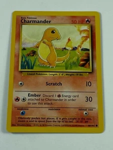 Charmander 46/102 Set Base Carta Pokemon Illimitata!!! - Foto 1 di 2