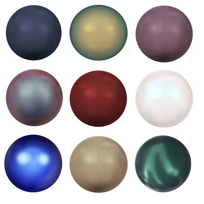 Superior PRIMERO 5810 Round Crystal Pearls * More Sizes & Various Colors - Image 1 of 2