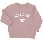 Big & Little Sister Baby Toddler Sustainable Sweatshirt Set Matching Outfits