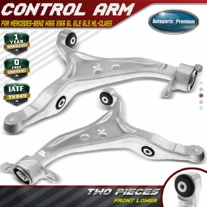 2pcs Front Lower Control Arm Assembly for Mercedes Benz W166 GL350 GLS450 ML250 - Picture 1 of 9