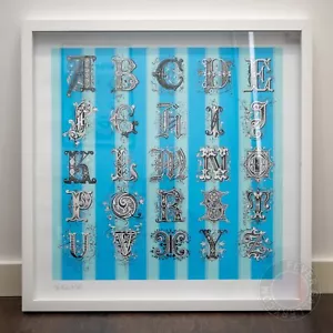 Rare Ben Eine “A-Z” – Limited Edition Silkscreen Print, Framed - RRP £650 (2011) - Picture 1 of 3