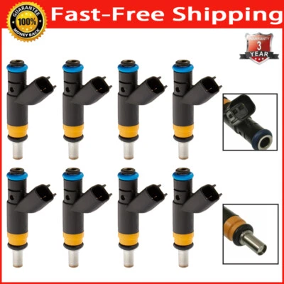 Inyector de combustible 8 piezas para Dodge Magnum 6,1 L V8 2006-2008 Durango 5,7 L V8 2011-2018 Foto 1 de 4