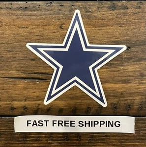 (2) Dallas Cowboys Vinyl Stickers- Fast Free Shipping - Picture 1 of 2